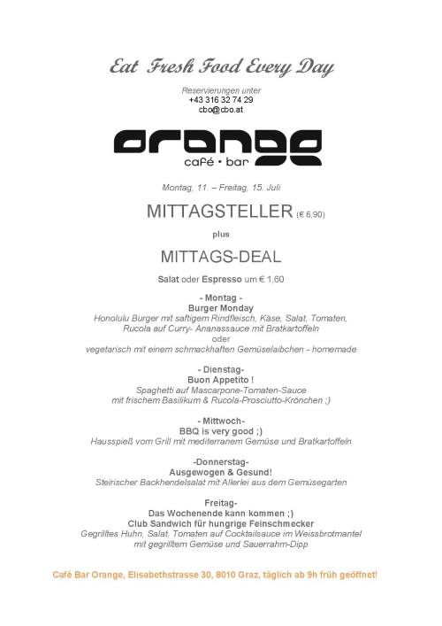Mittagsteller